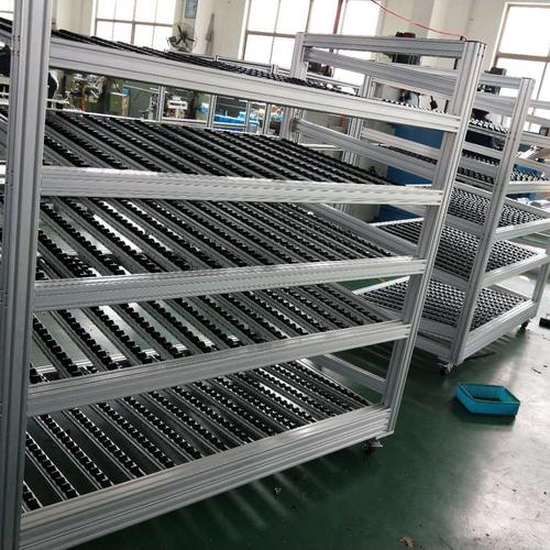 流利式货架仓储架广州厂家流利式货架 流利条货架 电子厂专用货架
